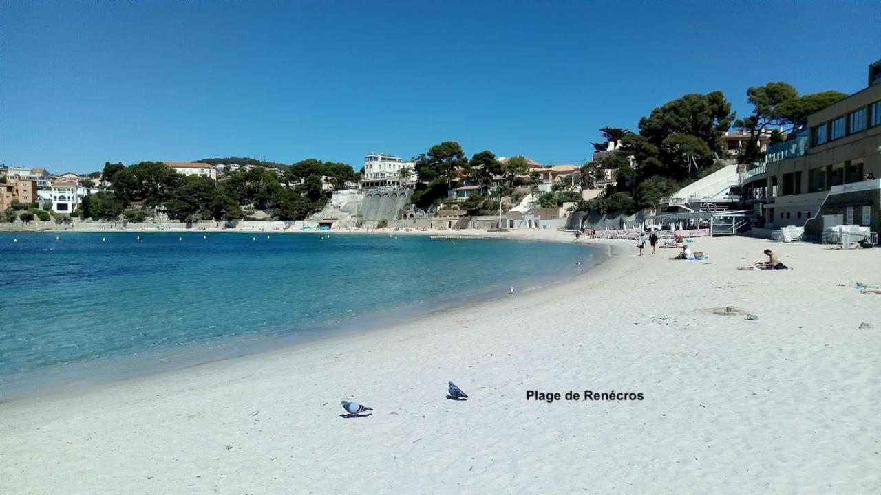 Rez-De-Villa Proche De La Mer - Villa Temana Saint-Cyr-sur-Mer Exteriér fotografie